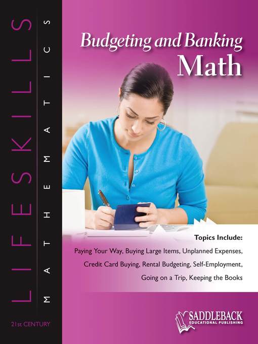 Title details for Budgeting and Banking Math by Saddleback Educational Publishing - Available